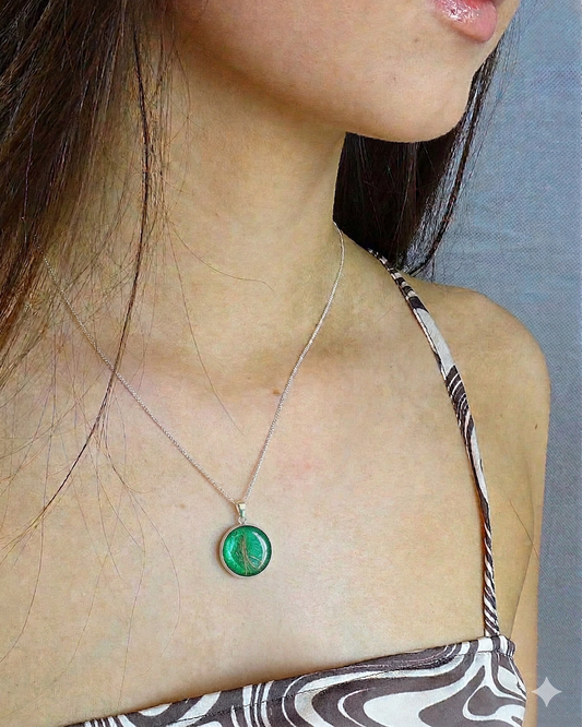 Sterling Silver circular Pendant