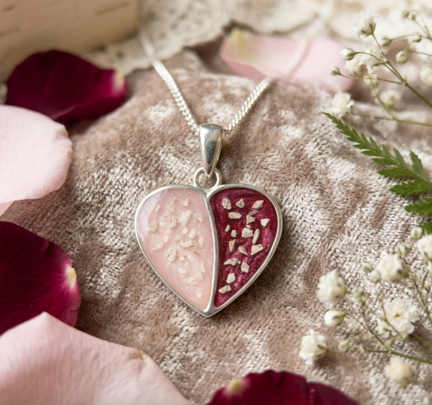 Silver Star Memorial Pendant