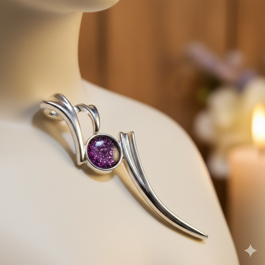 Sterling Silver Swirl Pendant