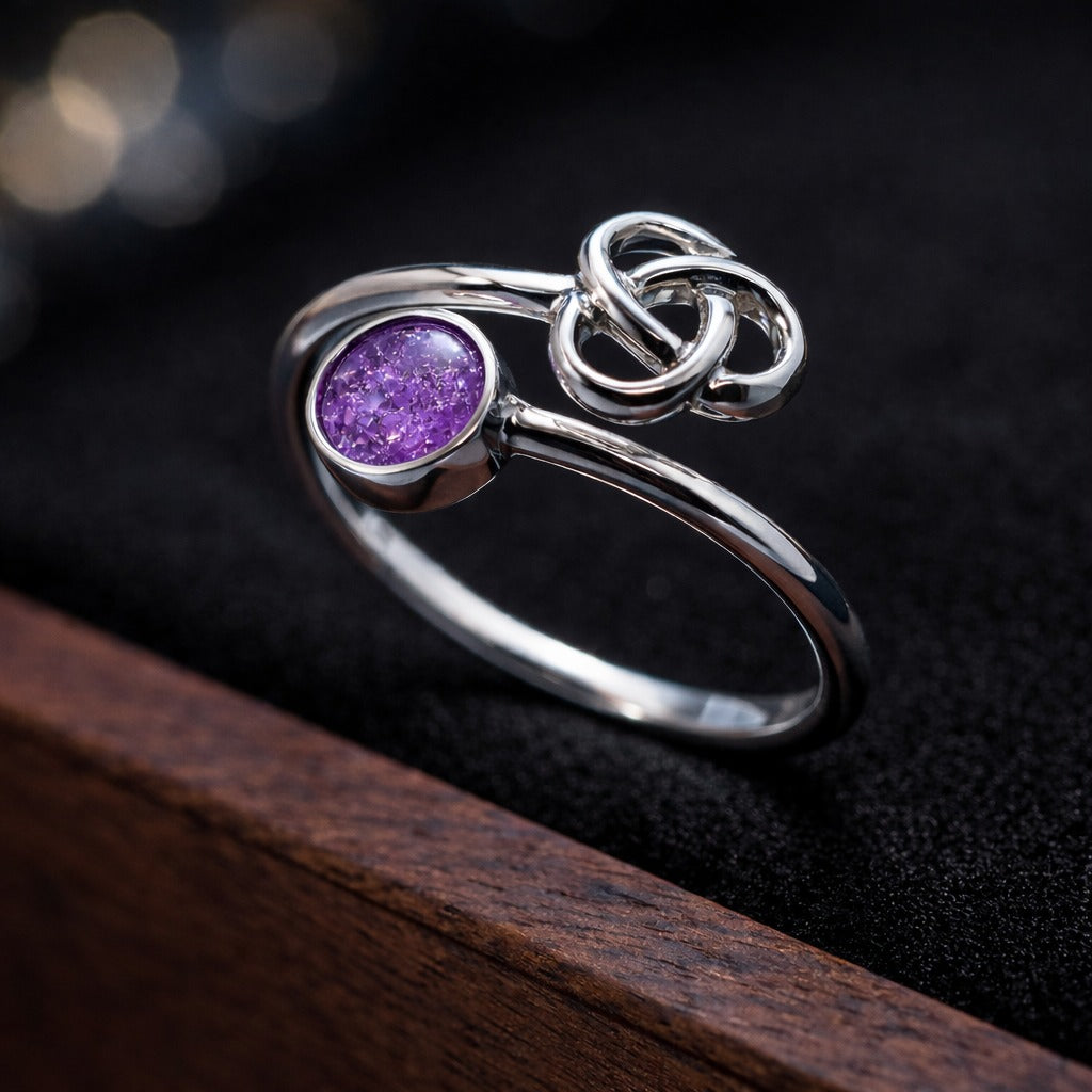 Sterling Silver adjustable Knot Ring