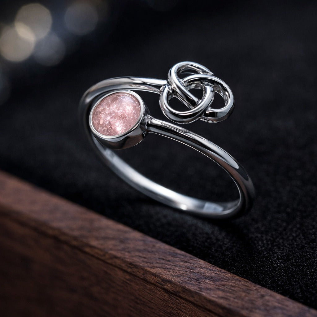 Sterling Silver adjustable Knot Ring