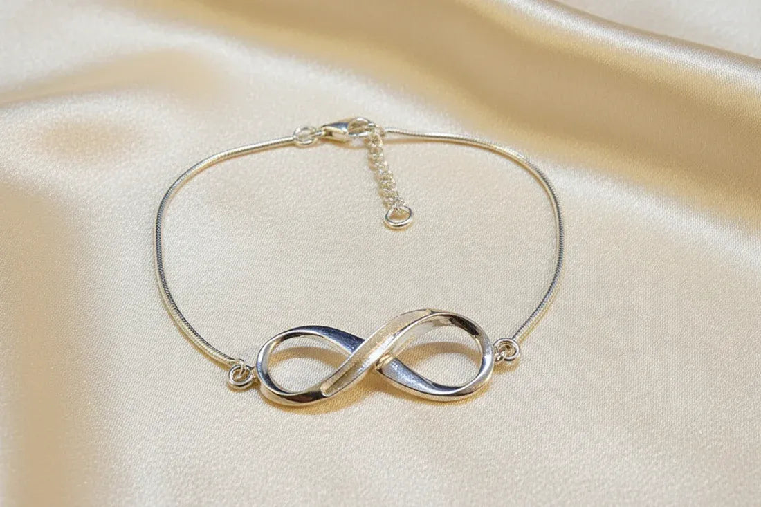 Sterling Silver infinity Bracelet