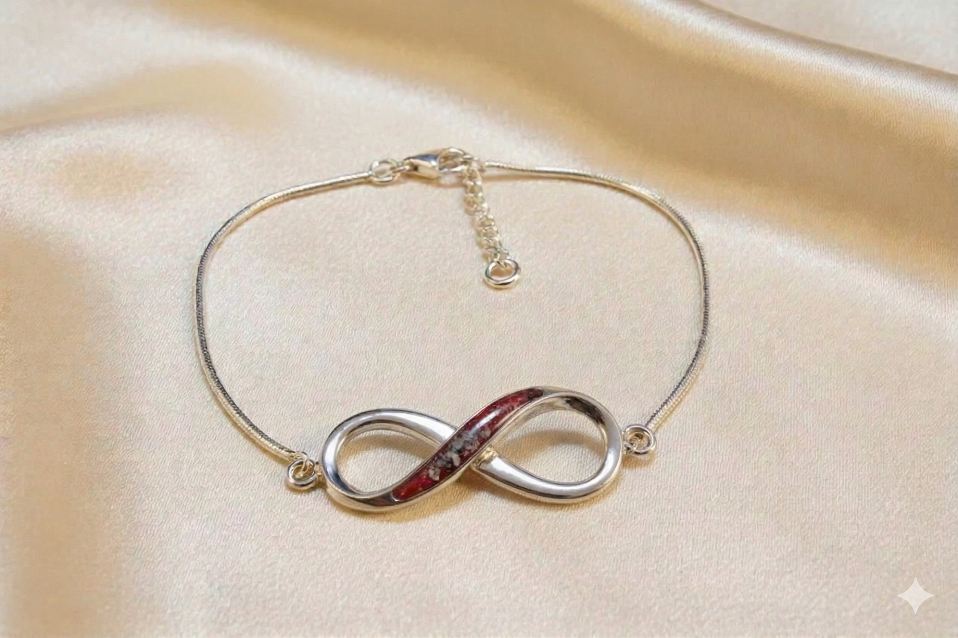 Sterling Silver infinity Bracelet