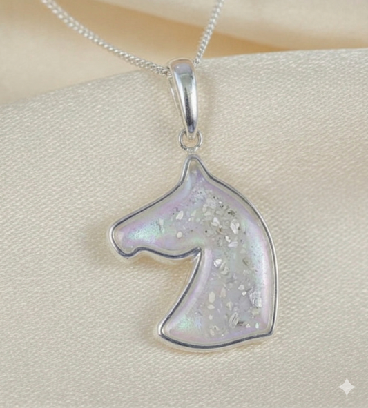 Sterling Silver Horse Head Pendant