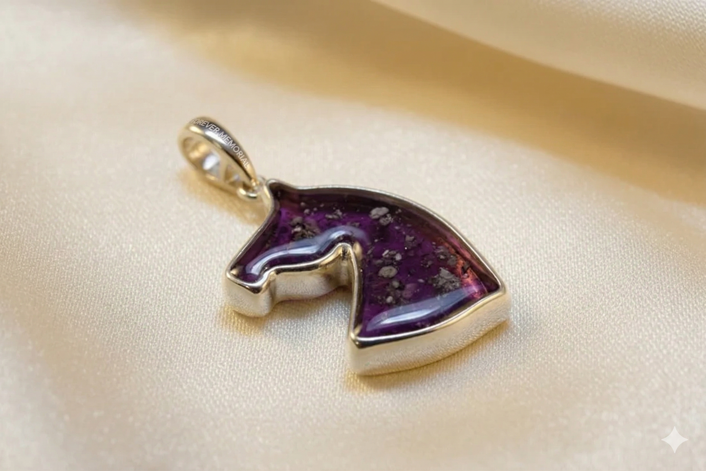 Sterling Silver Horse Head Pendant