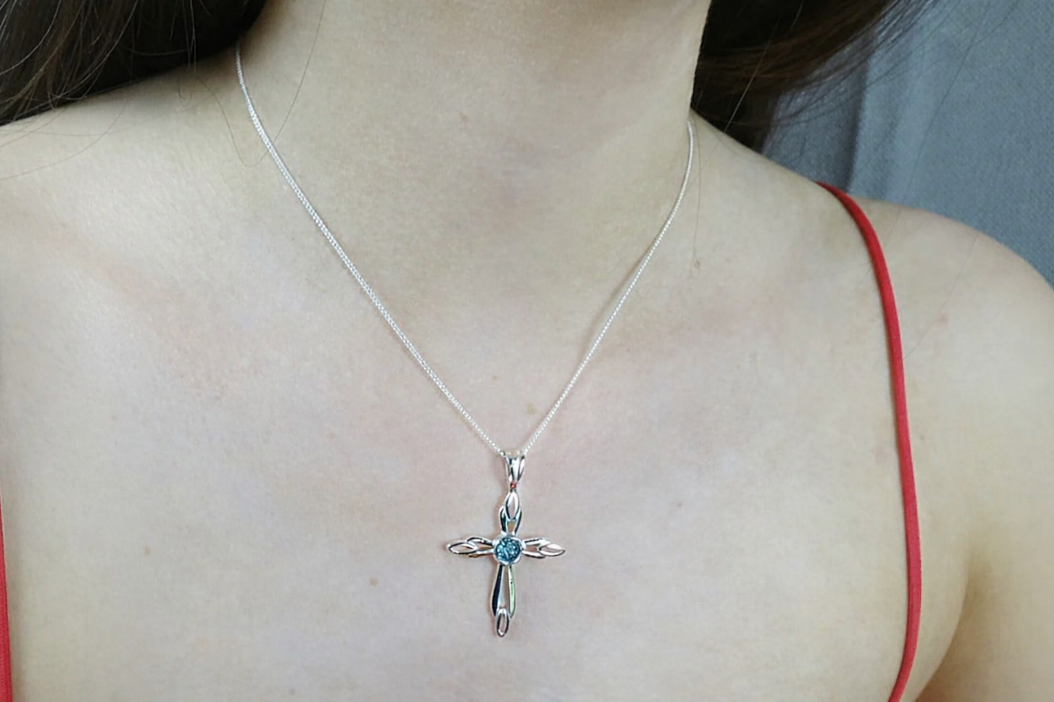 Sterling Silver Cross Pendant