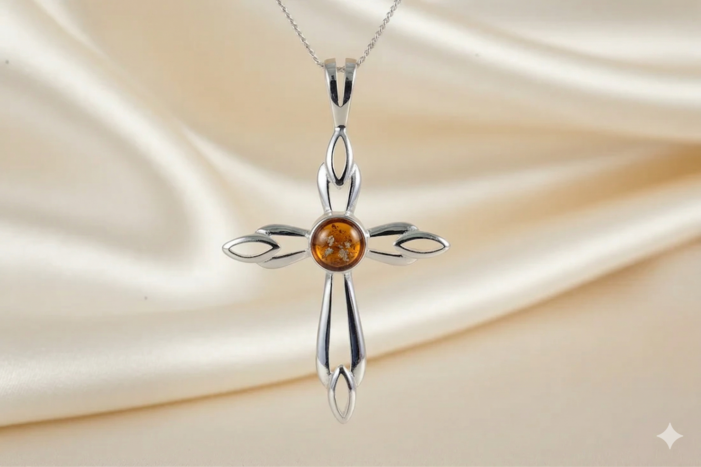 Sterling Silver Cross Pendant