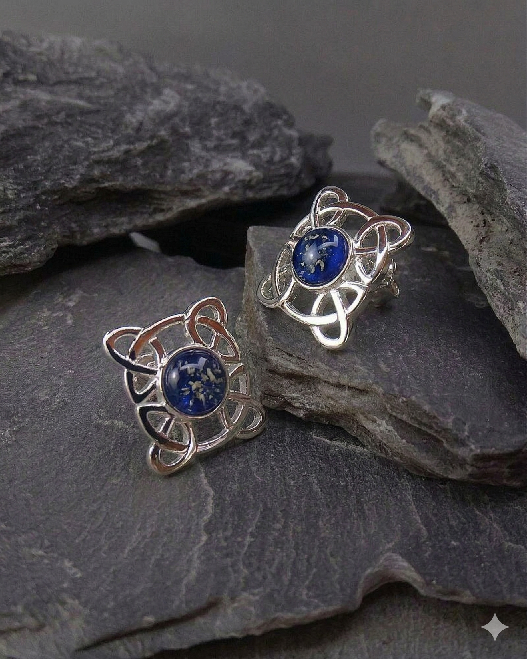 Silver celtic knot Earrings