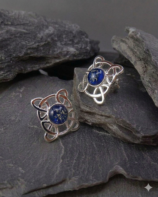 Silver celtic knot Earrings