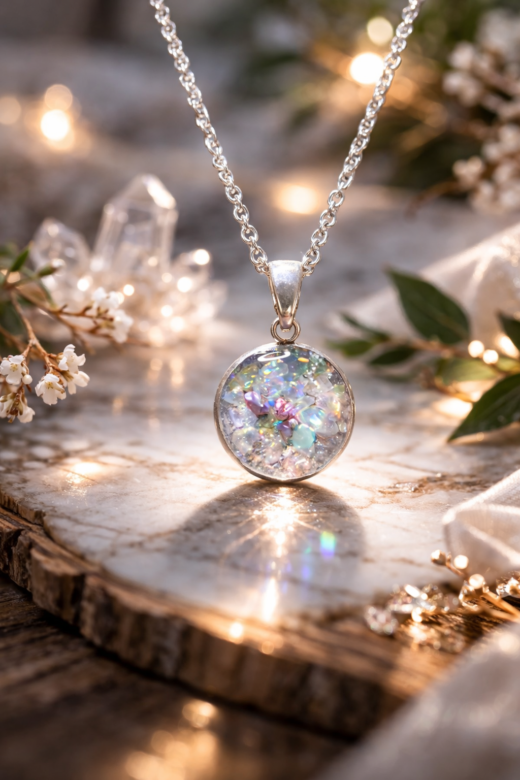 Sterling Silver circular Pendant