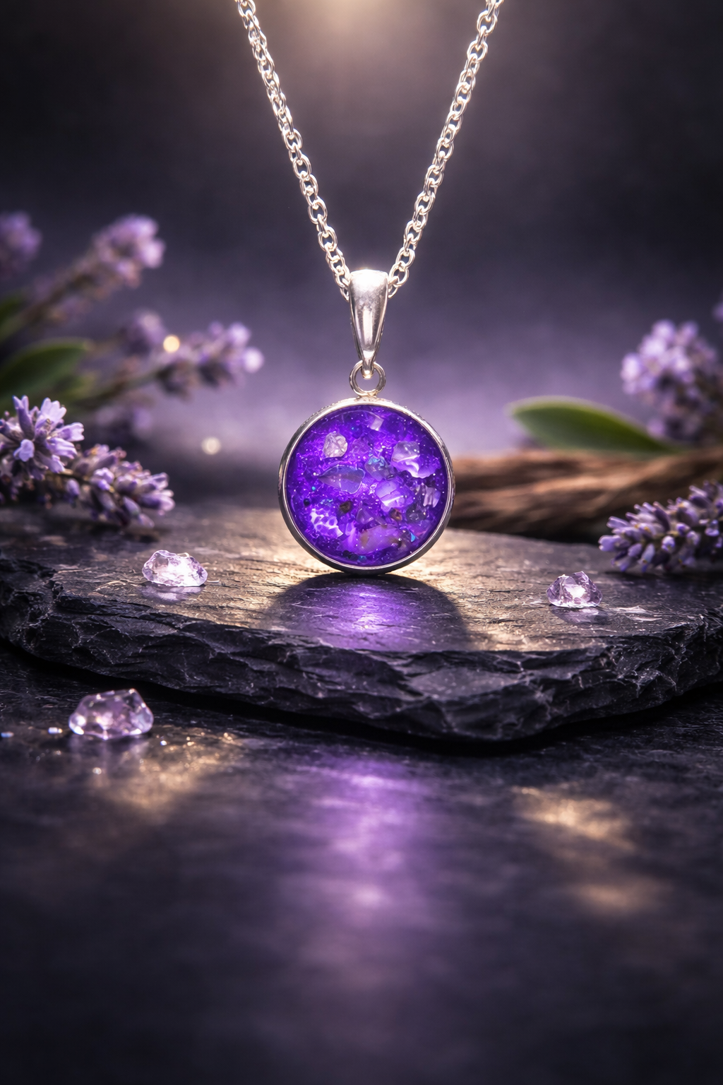 Sterling Silver circular Pendant