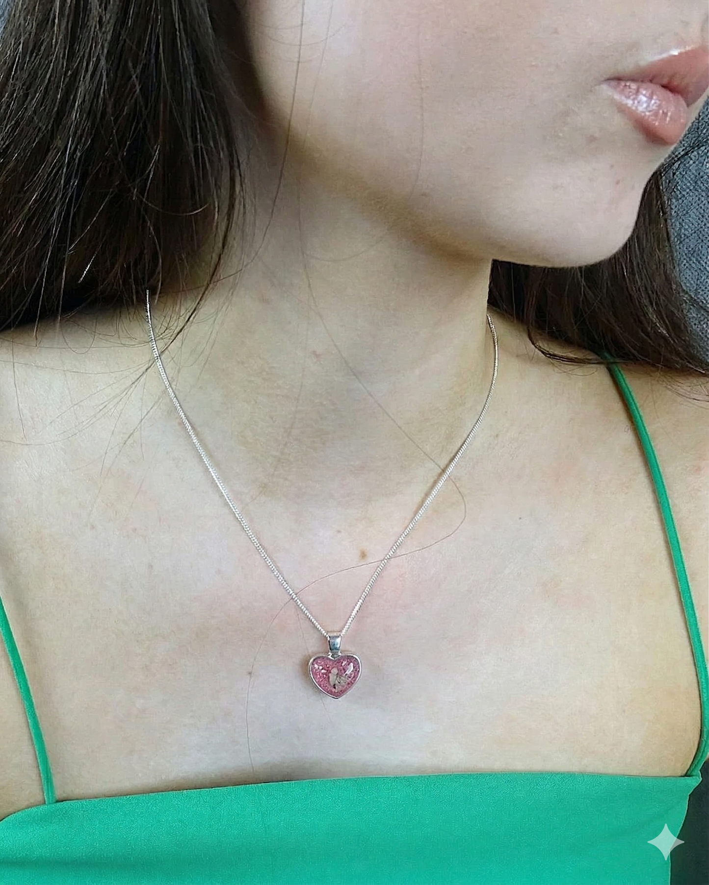 Small Silver Heart Pendant