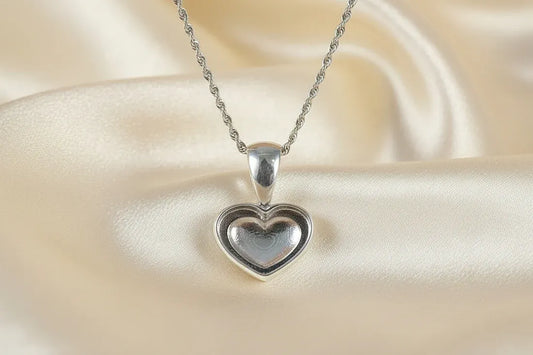 Small Silver Heart Pendant