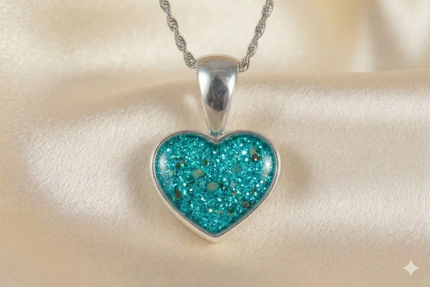 Small Silver Heart Pendant