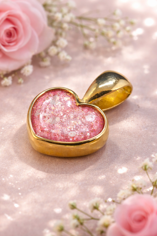 9ct Gold heart Pendant