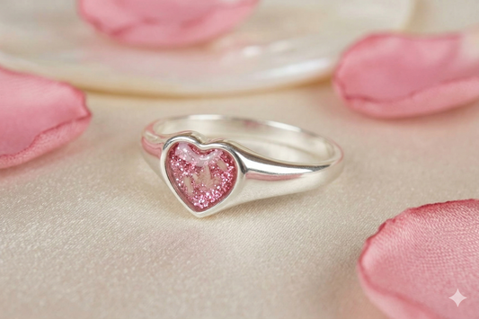 Silver Heart Ring