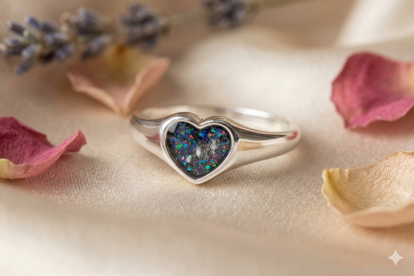 Silver Heart Ring