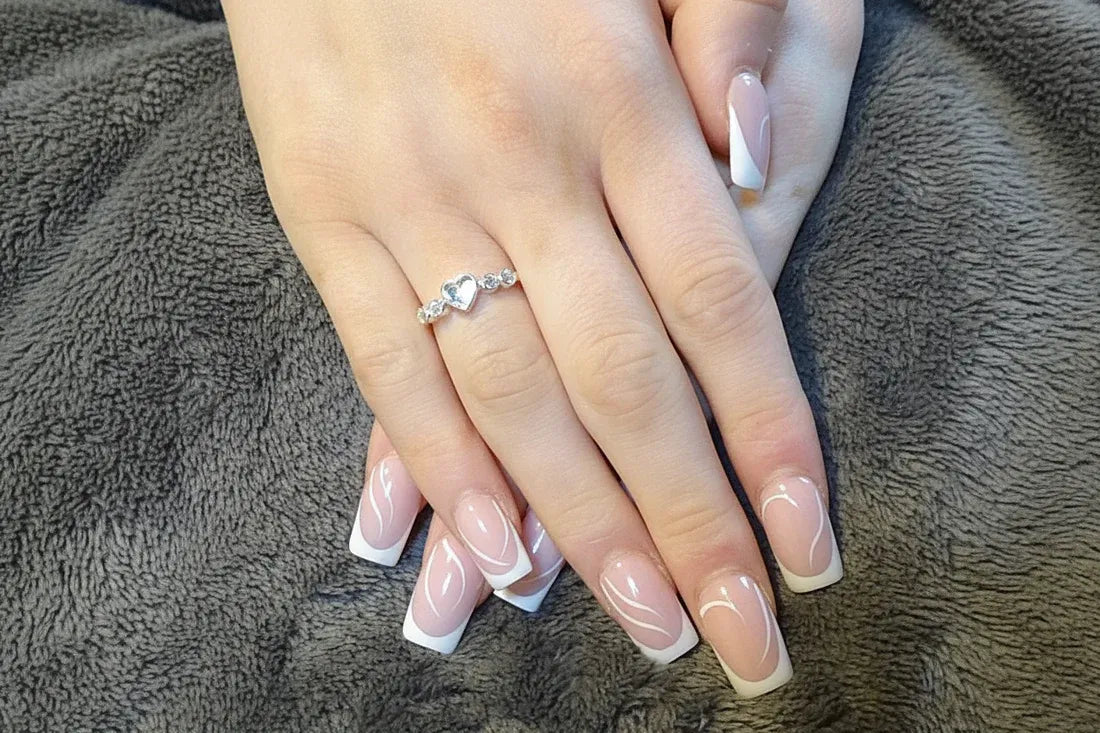 Heart & Sparkle silver CZ Ring