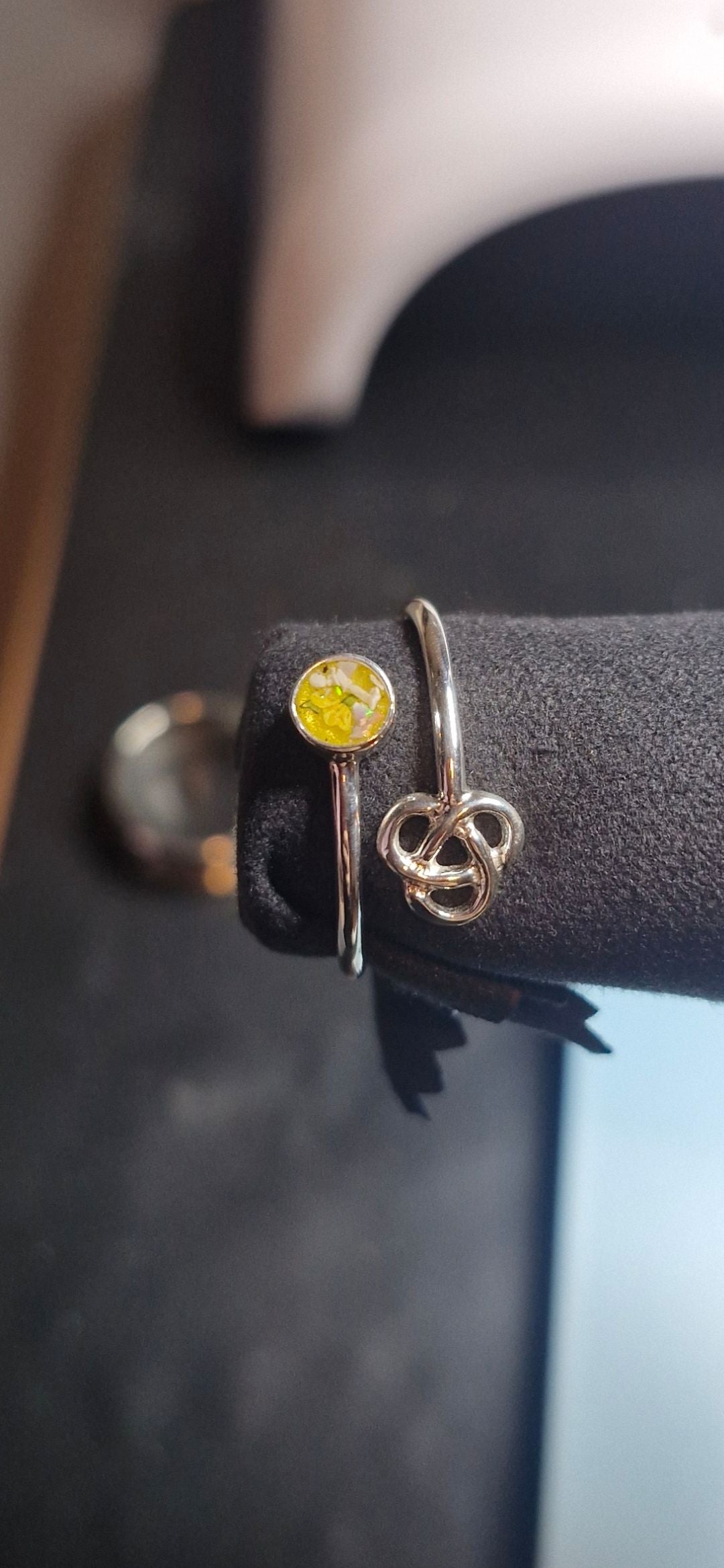 Sterling Silver adjustable Knot Ring