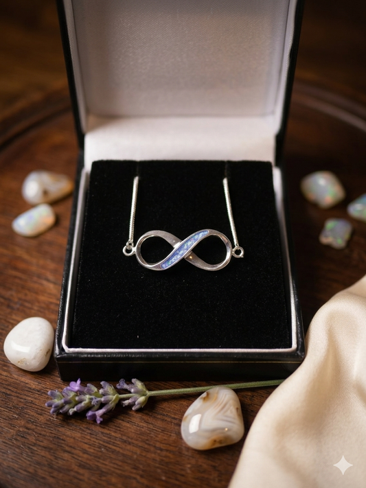 Sterling Silver infinity Bracelet