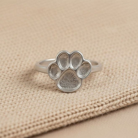 PAW PRINT 925 SILVER RING