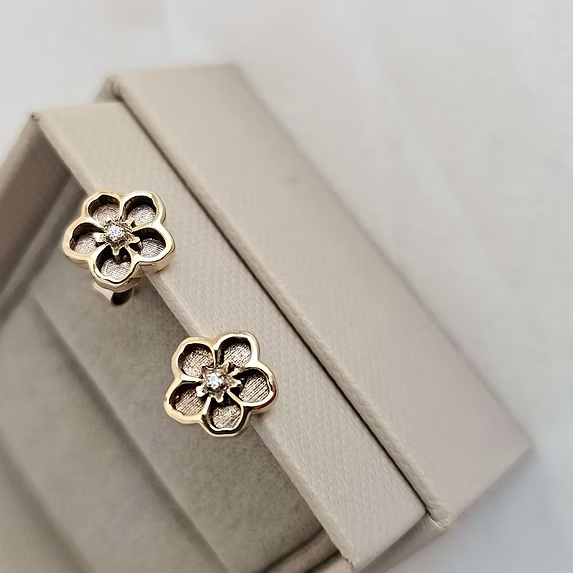 Forget-Me-Not 925 Stud Earring
