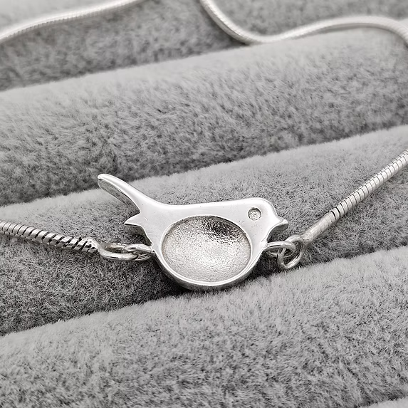 Robin Adjustable 925 Silver Snake Chain Slider Bracelet