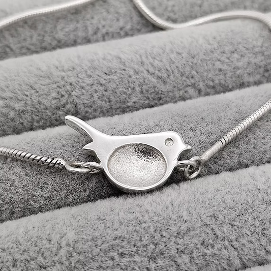 Robin Adjustable 925 Silver Snake Chain Slider Bracelet