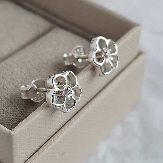 Forget-Me-Not 925 Stud Earring