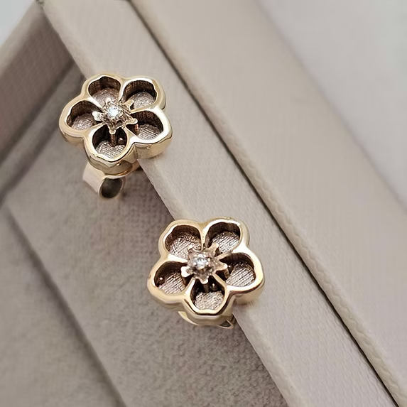 Forget-Me-Not 925 Stud Earring