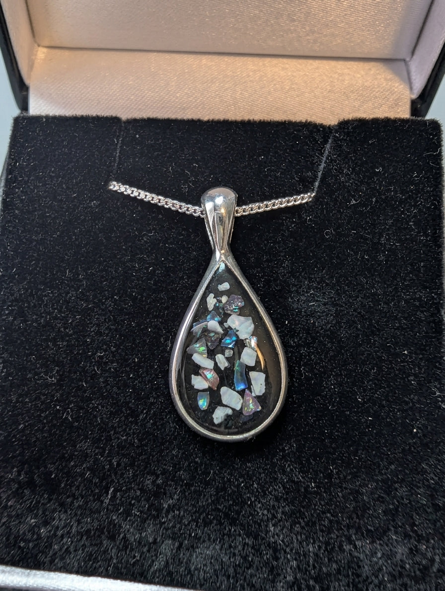 Silver teardrop Pendant