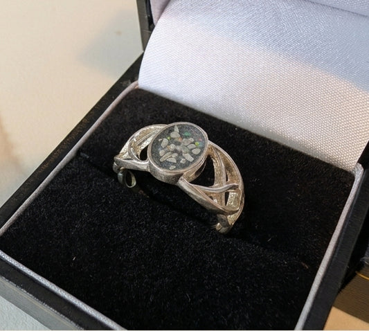 Silver Celtic knot Ring