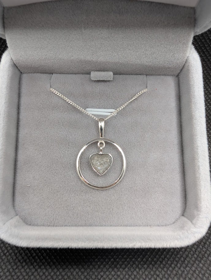 925 Silver Pendant With Heart